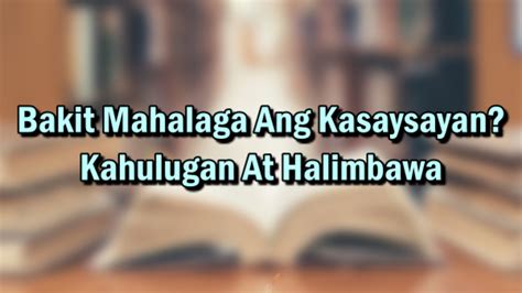 Bakit Mahalaga Mag.